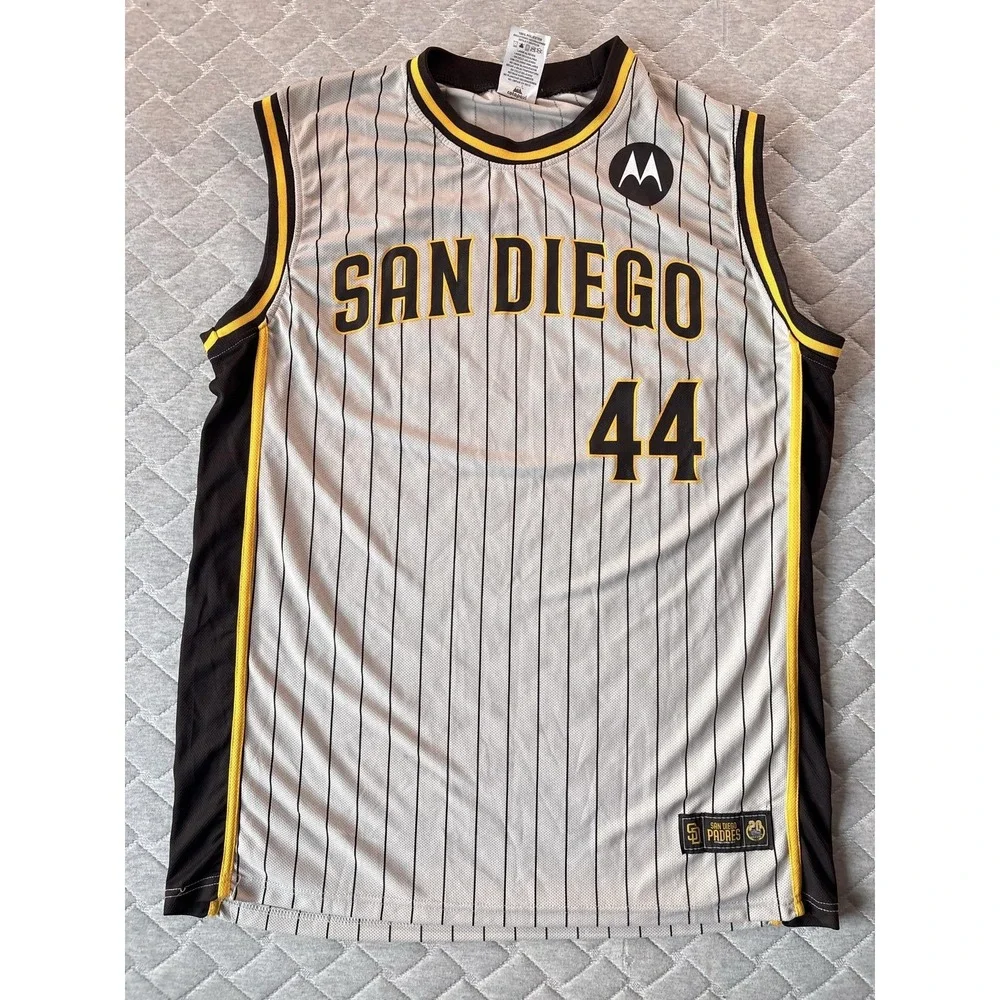 San Diego Padres Jersey Mens XL Brown MLB Baseball Musgrove 44 Cotopaxi